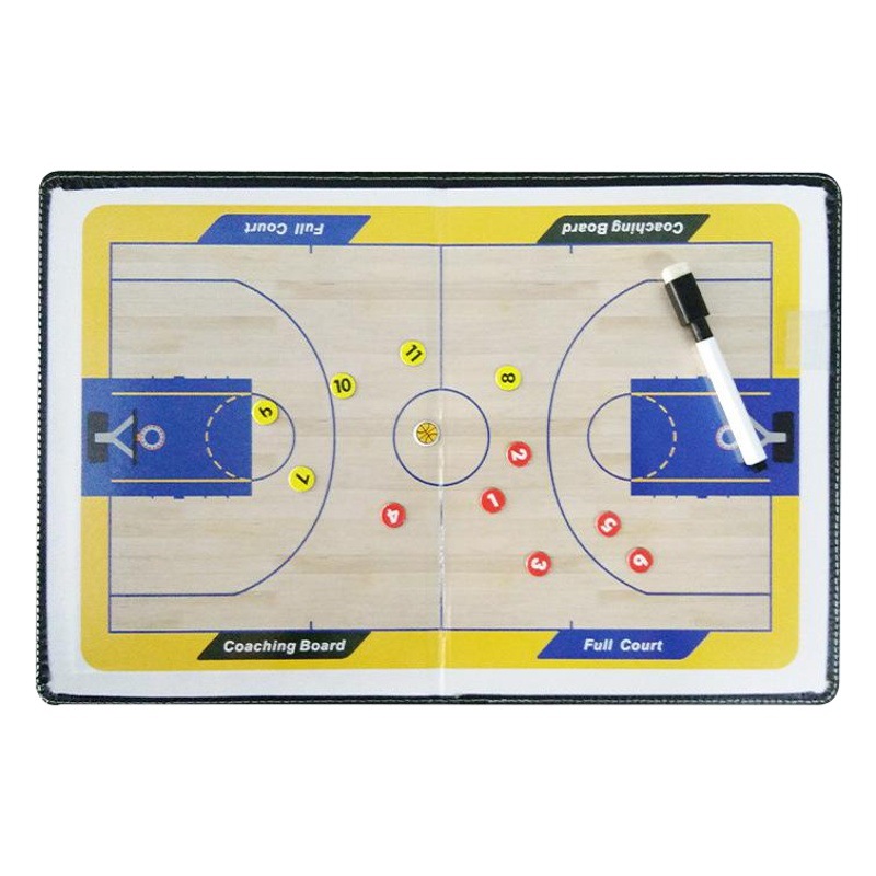 Referee Coach Tactical Board Folded Graphic Board Magnetic Basketball Football Tactical Board Wholesale Factory Outlet
