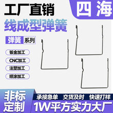 不锈钢S型发条弹簧玩具伸缩不锈钢发条定制弹簧涡卷弹簧卷簧