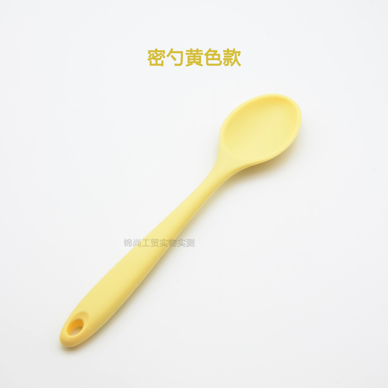 食品グレードのシリコンスプーン、子供用安全なテーブルスプーン、高温耐性ノンスティックポット、学生スプーン、離乳食サプリメントミキシングスプーン|undefined