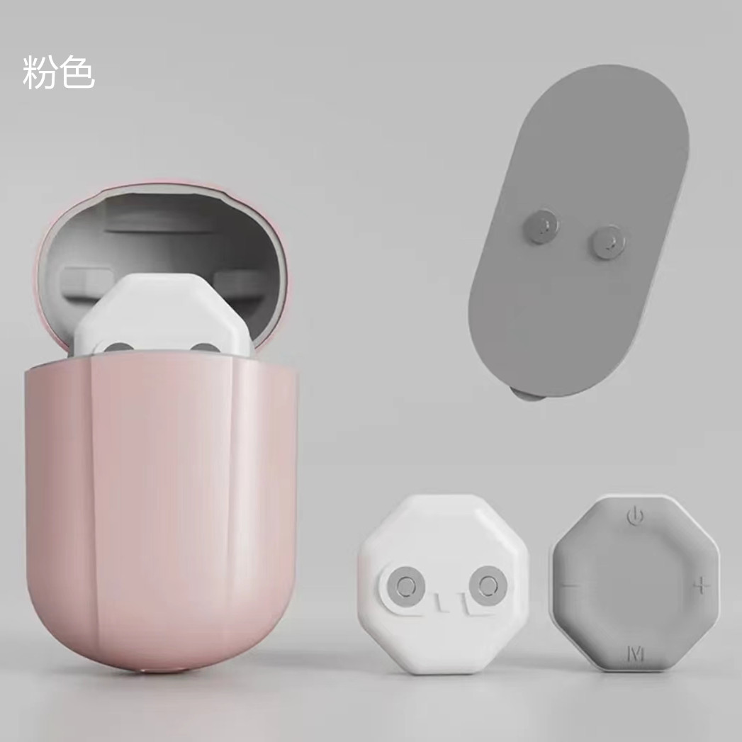 Parche de masaje de bolsillo portátil transfronterizo pulso de baja frecuencia mini pierna cintura espalda relajación masajeador columna cervical masaje pegatina