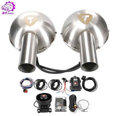 Dual Electric Drum, Exhaust pipe
