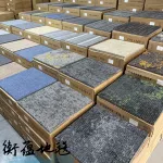 辦公室地毯拼接方塊台球廳卧室工程房間地墊商用PVC廠家酒店地墊