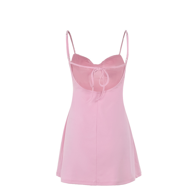Autumn Sexy Sling Daily Backless Lace up Mini Dress 13 Autumn Sexy Sling Daily Backless Lace up Mini Dress