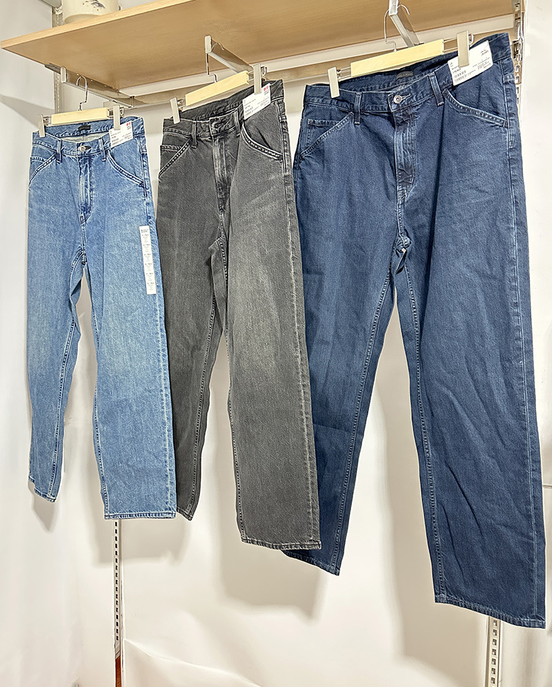 Bitte beachten Sie die Größentabelle! Please refer to the size chart in the picture Men's/women's loose straight leg jeans washed product casual pants_voghion.com