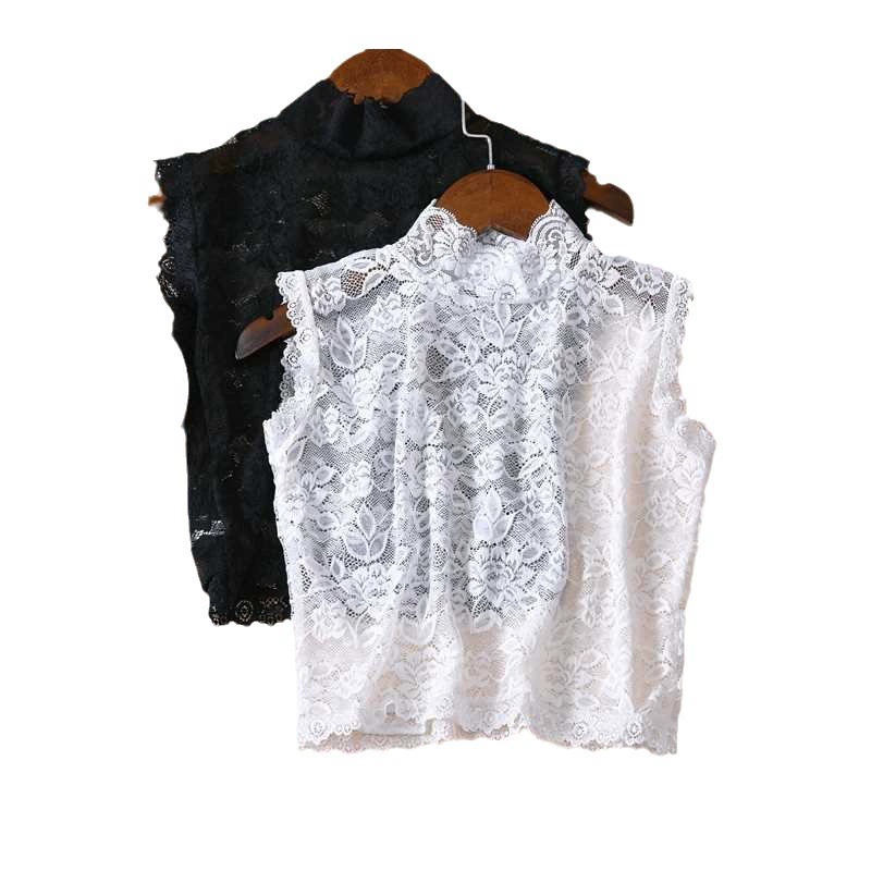 Lace universal false collar, sweater, base shirt, western style