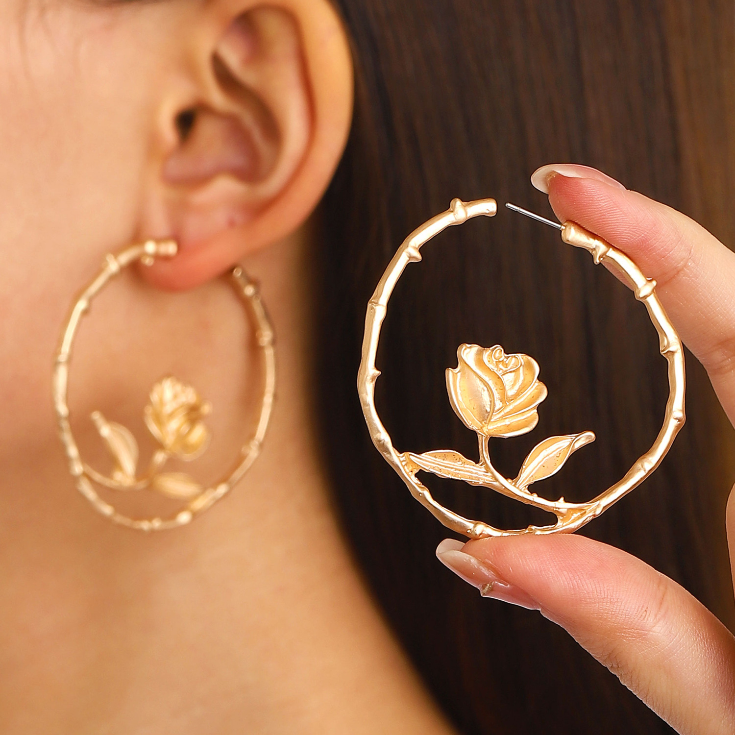 brand elegant retro creative earrings