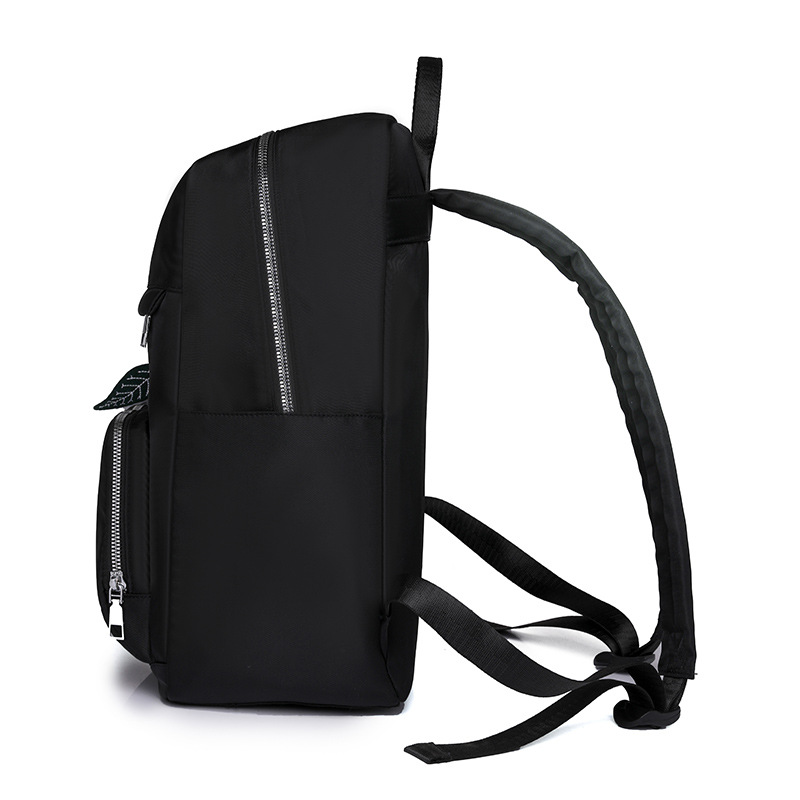 Comercio exterior al por mayor primavera nueva casual mujer mochila de nylon de gran capacidad de 14 pulgadas portátil mochila de moda