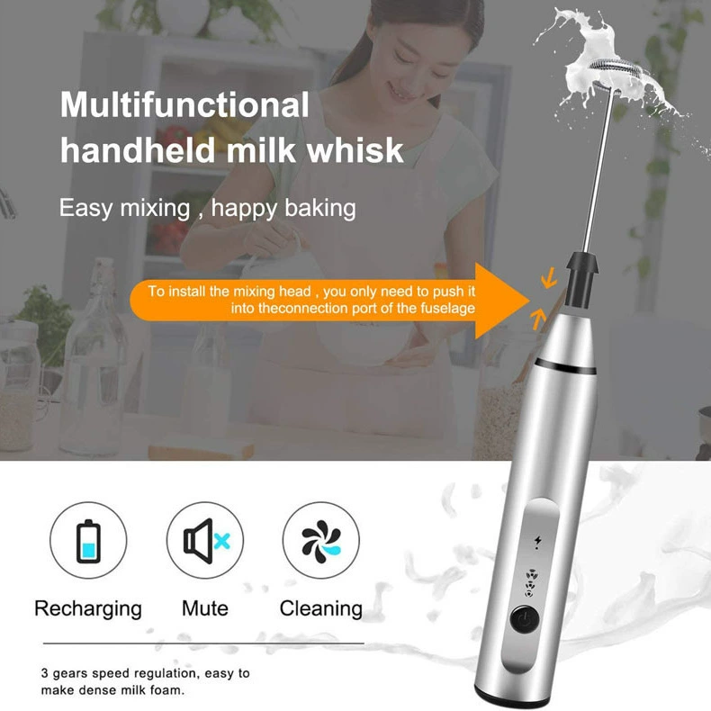 Wireless electric small cream automatic handheld mixing stick charging, blender