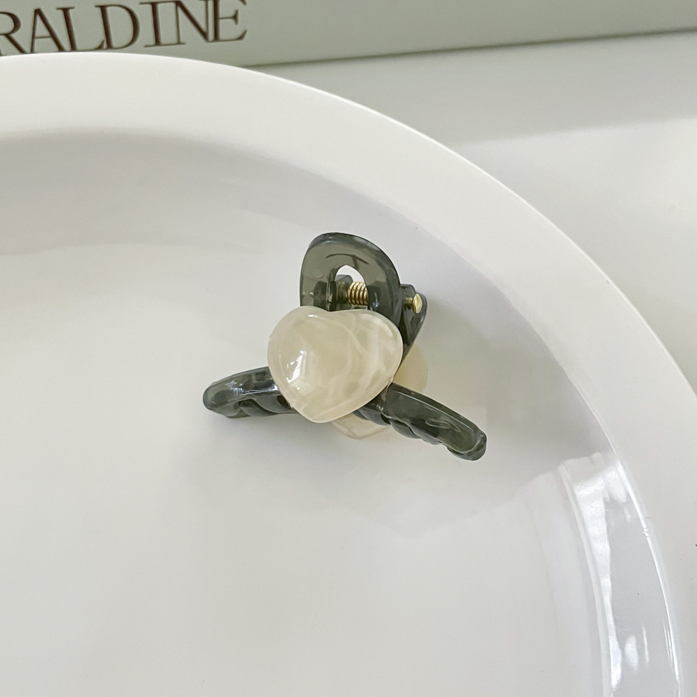 Clip de pelo marrón grande Nueva horquilla cuadrada accesorios para el cabello clip de horquilla simple Cabeza trasera clip de pelo clip de tiburón tocado