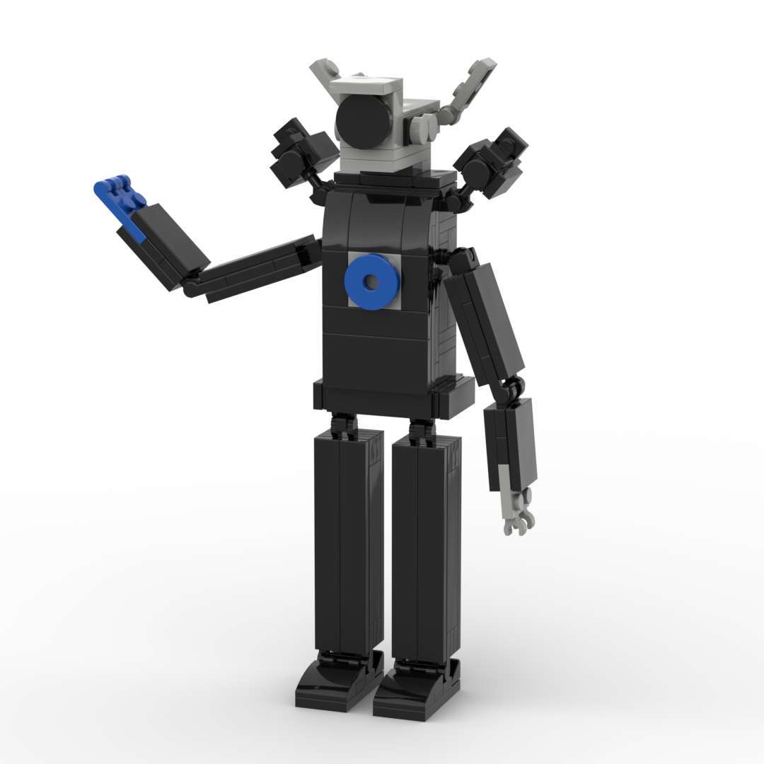 Maze Wu WC bloques de construcción skibidi WC TV gente VS gente de vigilancia juguetes educativos para niños