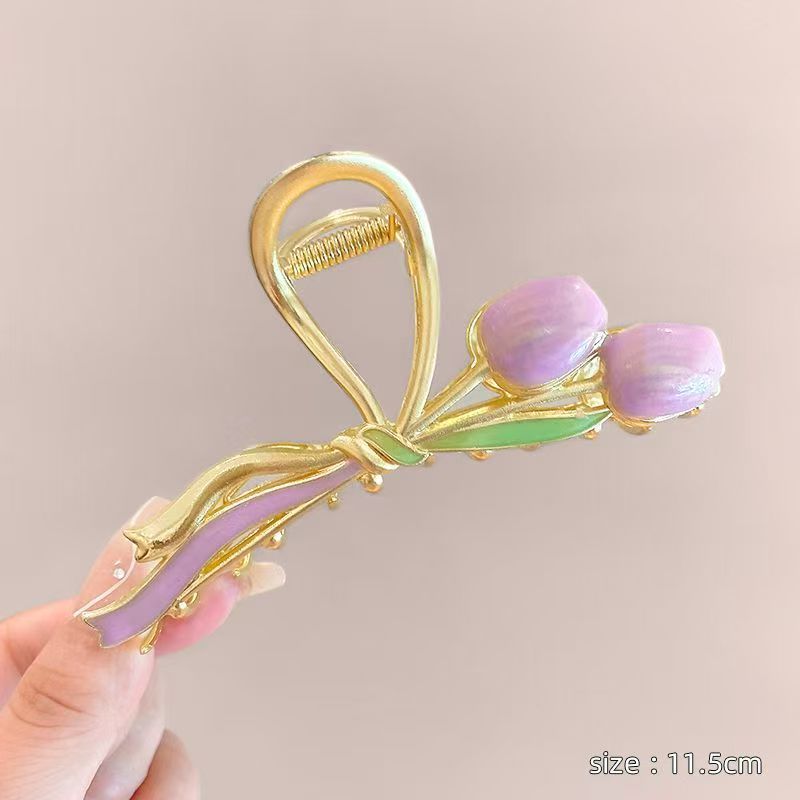 K31 보라색 튤립