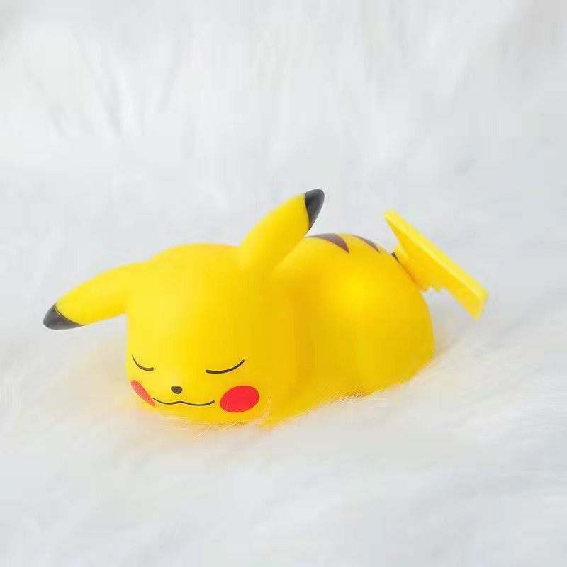 Pikachu lámpara de noche creativa dormitorio cabecera de la cama luces de atmósfera juguetes luminosos dibujos animados pequeños regalos de cumpleaños suministro transfronterizo