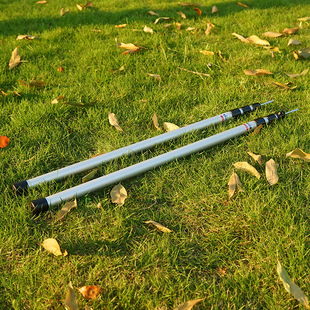 Outdoor large telescopic pole aluminum alloy canopy pole bold tent pole camping portable 2.3m awning support pole