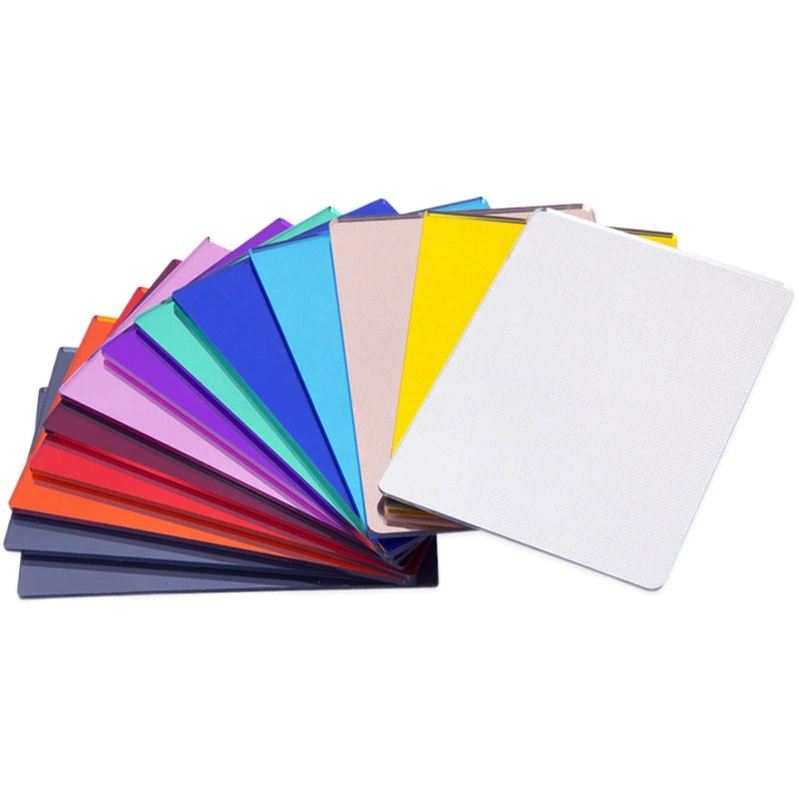 Акриловая линза PS, большое зеркало плюс жесткая двусторонняя зеркальная панель из ПК с защитой от царапин, завод по производству оргстекла из ПММА, Дунгуань