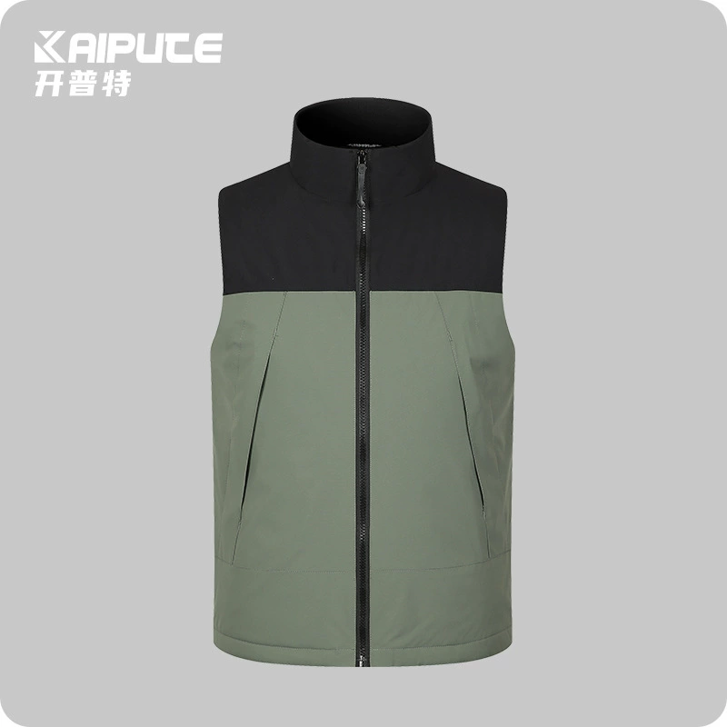 Зимний рабочий жилет с вышитым текстом для мужчин, флисовый жилет на заказ, рабочая одежда для верфей, автосервисов и внешней торговли.