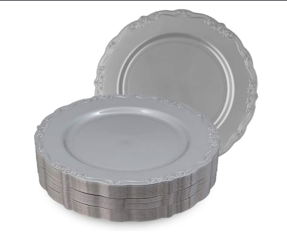 银色镂空盘5