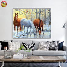 �羳����40X50�羰��������װ�������滭����ֹ���ɫDIY�����ͻ�