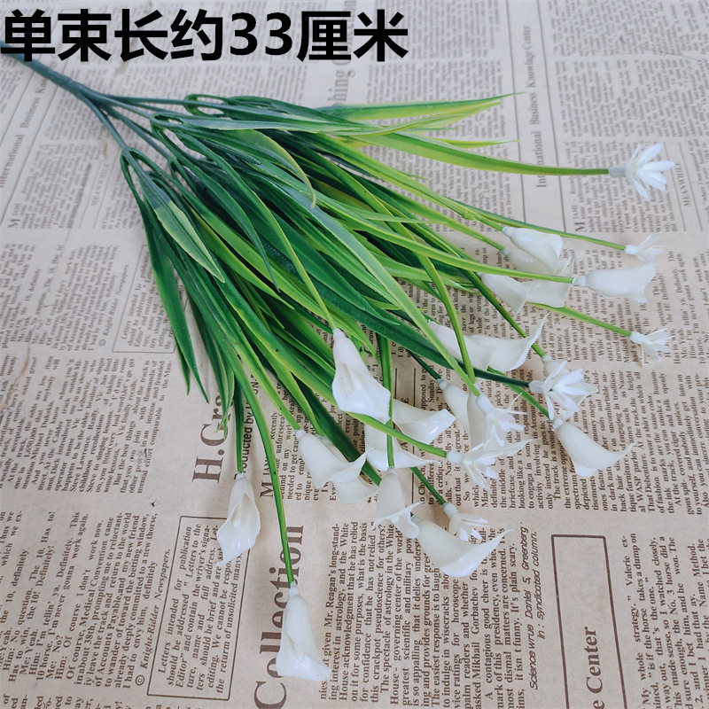 Transfronterizo amazónico anti-UV protección solar Zodiac hippopotamus imitación primavera pequeña lirio flores falsas flores de plástico interior