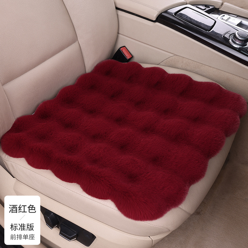 車のクッション冬の泡ウサギのぬいぐるみのクッションの3つのセットの全車のシートの車載のクッション|undefined