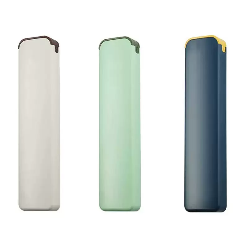 ABS高颜值收纳盒创意半抽拉便携餐具盒 叉勺筷餐具套装收纳盒logo