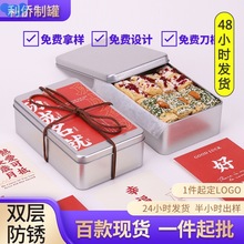 Tea cake storage box tinplate biscuit dried ironռ{1