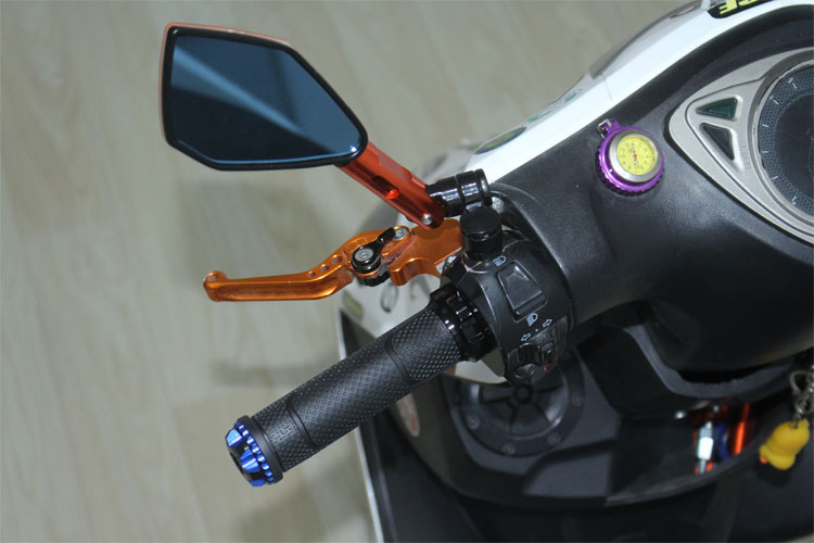 Motorcycle and Scooter Modified Handlebar Grips, Aluminum Alloy Handlebar Grips, Scooter Handlebar Grips, Motorcycle Throttle Grip Covers