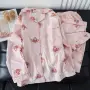 春秋季新款少女开衫家居服