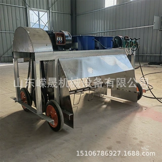 全自动酒糟摊凉床 不锈钢摊料打茬机 坚固耐用凉茬机