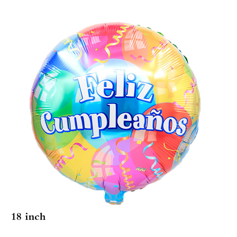 Birthday Cartoon Aluminum Film Party Balloons display picture 9