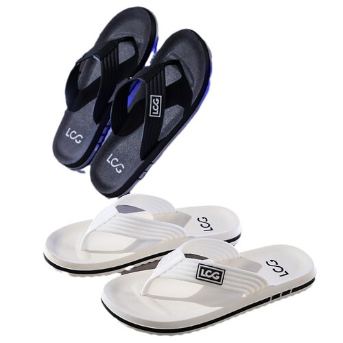 Men's Summer Trendy Outdoor Slides Anti-Slip Anti-Odor Huarou Sports Soft Sole Wear-resistant Beach Thick Sole Sandals