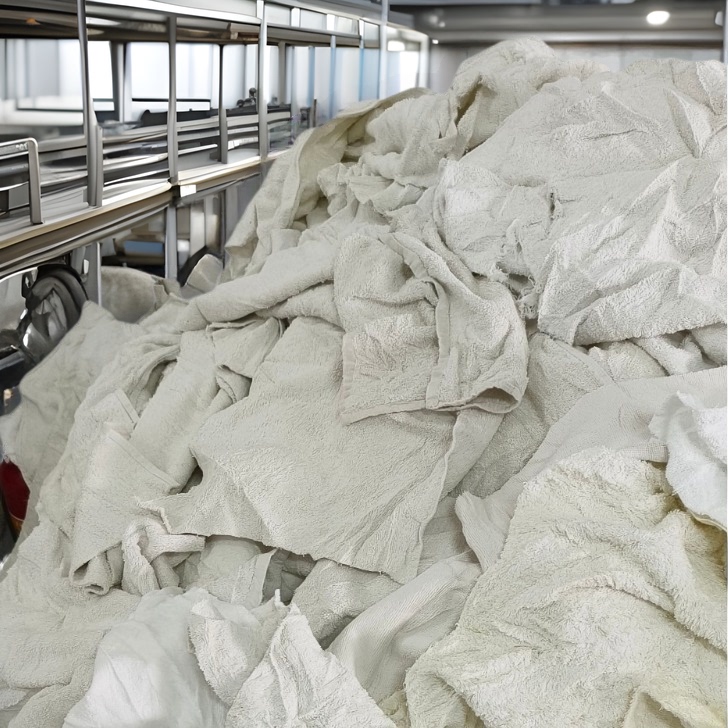 Hotel White Old Towels, All-Cotton Industrial Rags, Scrap Cloth, Waste Cloth, Oil-Absorbing and Water-Absorbing Machine Wiping Cloth, Industrial-Grade Patchwork Hotel White Old Towels, All-Cotton Industrial Rags, Scrap Cloth, Waste Cloth, Oil-Absorbing and Water-Absorbing Machine Wiping Cloth, Industrial-Grade Patchwork