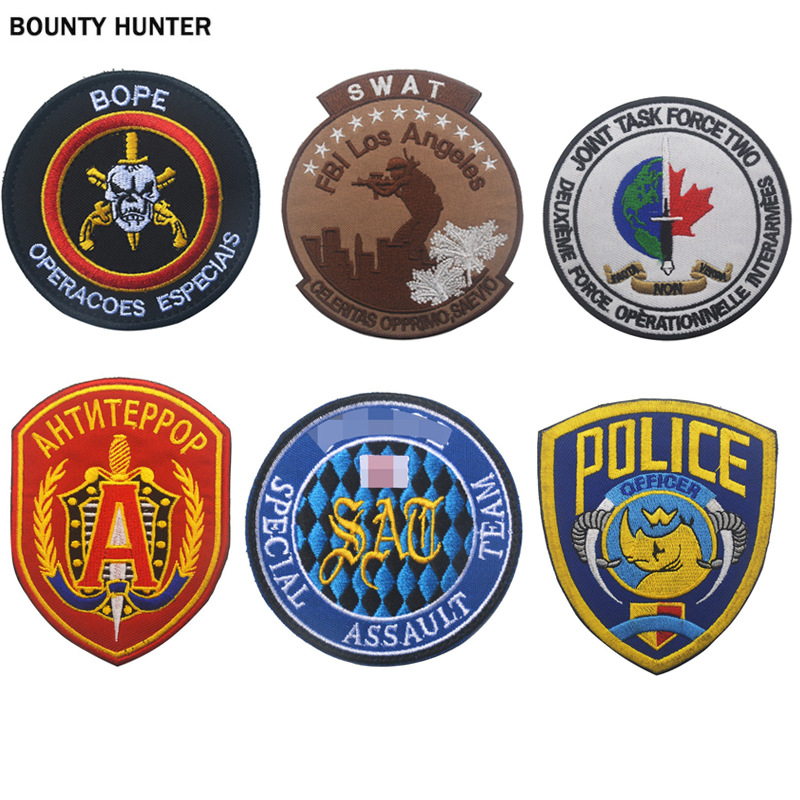 跨境货源彩虹六号围攻干员背包贴章军迷魔术贴臂章士气徽章刺