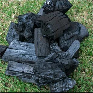 Barbecue charcoal lychee fruit charcoal barbecue charcoal smokeless heating charcoal burning resistant flammable household charcoal box of barbecue carbon