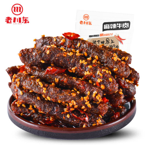 Old Chuan Dong Spicy Beef Series Mixed Batch Sichuan Specialty Snack Spicy BBQ Beef Direct Manufacturer Sale