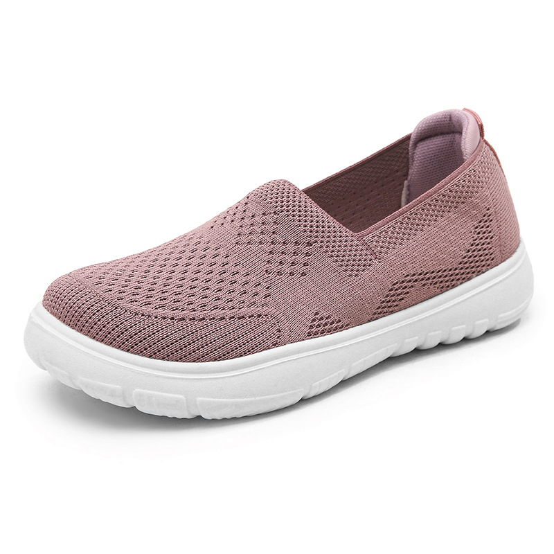 Viejos zapatos de tela de Beijing nuevos zapatos anti-deslizantes de mediana edad, zapatos de primavera y otoño auténticos de madres