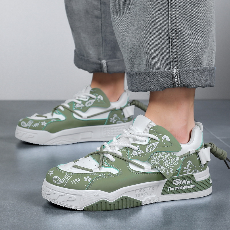 2024 nuevas zapatillas de deporte transpirables de otoño ins zapatos de moda deportivos casuales zapatos para correr zapatos para hombres adolescentes zapatos antideslizantes