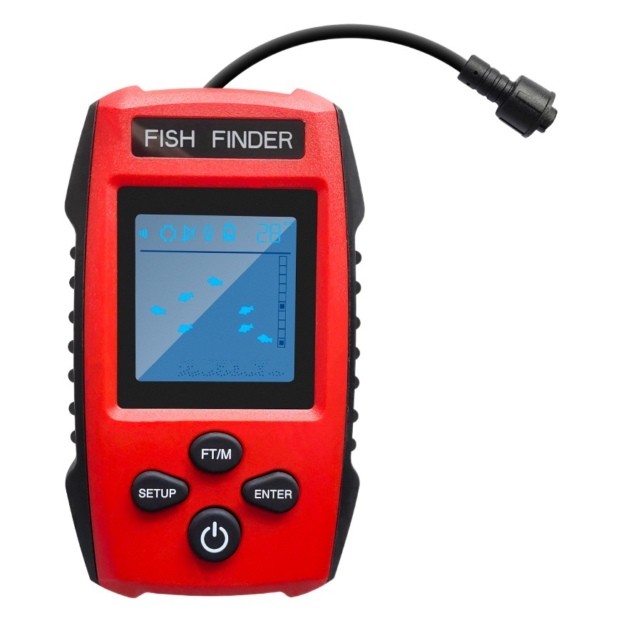 Fish Finder wireless sonar radar fishing gear fish finder fish finder sea fishing platform fishing cross-border one-piece delivery Chinese and English