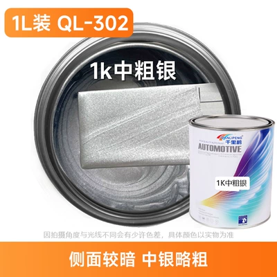 Automotive Paint Manufacturers Wholesale 1K Silver Avtomobil boyası - 1k-medium-coarse-silver-1lcan-liquid-paint