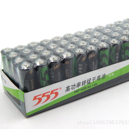 正品555电池 7号电池 5号电池 家庭通用玩具遥控器等碳性电池三五