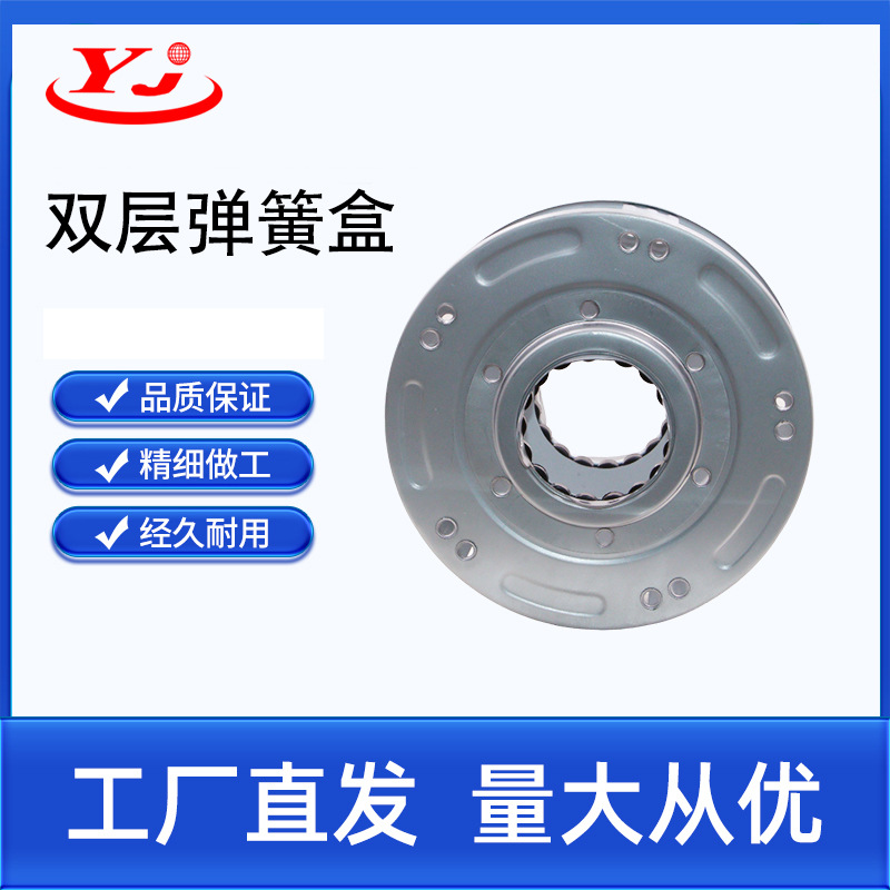 现货直供卷闸门双层弹簧盒尼龙珠弹簧盒供应各种卷闸拉闸配件厂家