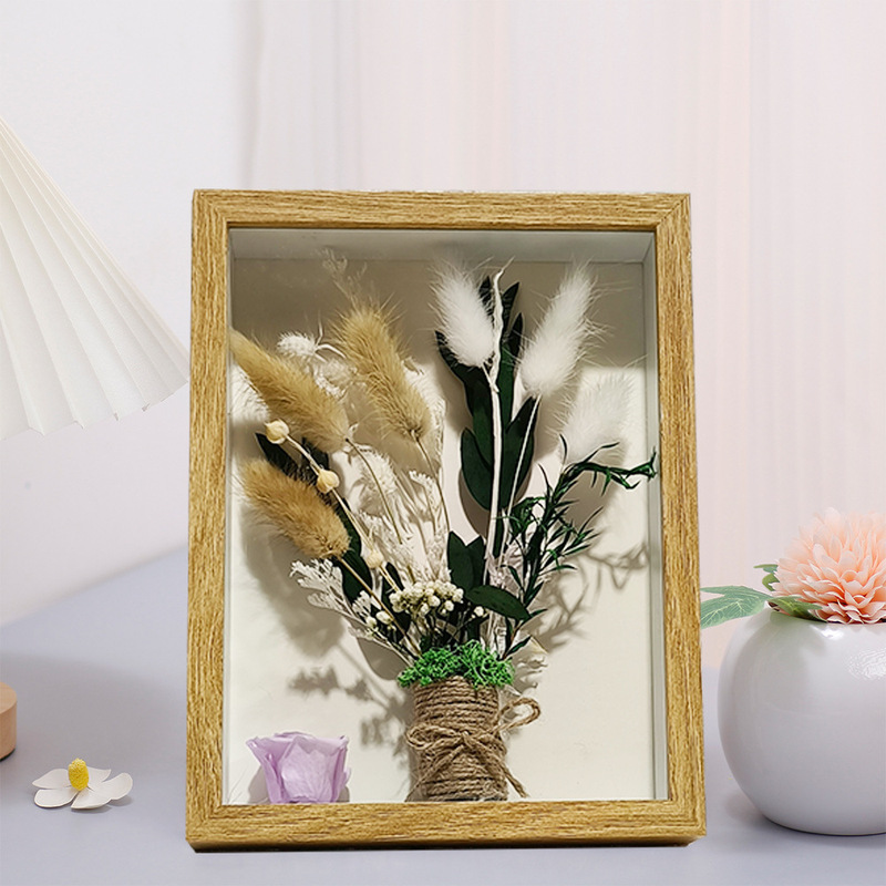 Amazon Cross-border Finished Products Yongshenghua Decorative Picture Frame Hollow Stereoscopic Specimen Frame Picture Frame Ornaments