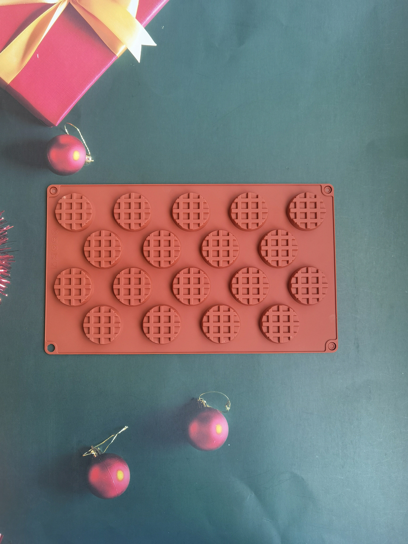 18 gaffles 173 molde de silicona pastel helado pudín molde de postre jabón utensilios