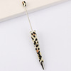 DIY beading pen printing pattern creative plastic handmade wise leopard pattern floral cow tiger beaded pens wholesale