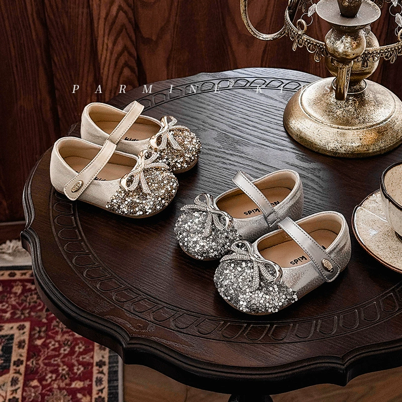 Девочки из-за океана Принцесса Аиша обувь весной и осенью новая девочка малышка мягкая подошва водяной кирпич обувь для девочек