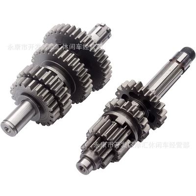 Off-Road Motorcycle Suitable for Yinxiang Yx 140 150 160Cc Engine Parts Main and Auxiliary Shaft Assembly Gear Set (Motorcycle engine and accessories)