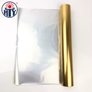 加工定制红太阳烫金纸电化铝金银色耐酒精耐磨耐刮型