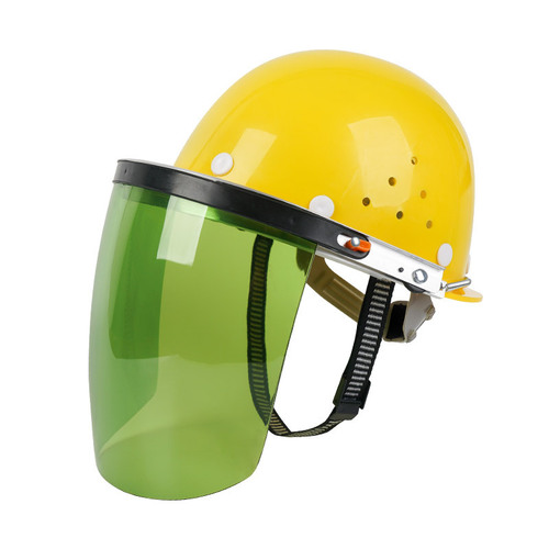 Welding protective cover, hard hat mask, special protective mask for welders, anti-bake protection, full face welding helmet, head-mounted mask