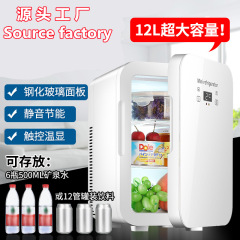 小型冷蔵庫 家庭用 寮用 化粧品収納 車載兼用 学生用 車載冷蔵庫 シングルルーム用 20L 多国電圧対応