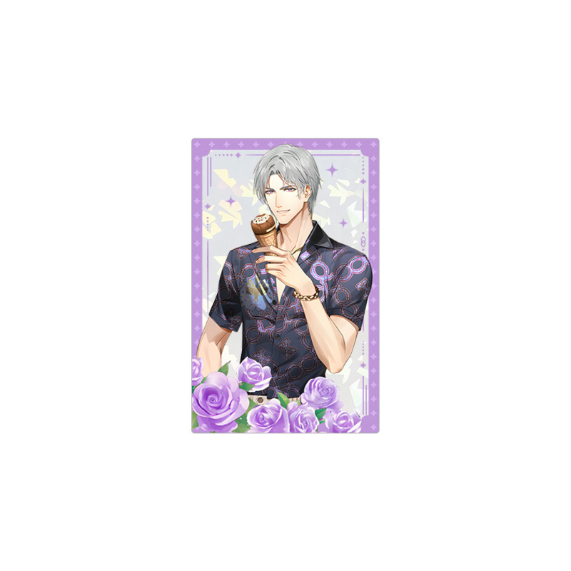 Charlie Sue Laser Glass Acrylic Card