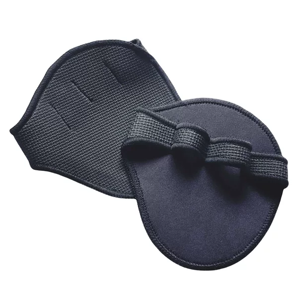 Cross-border Labeling Fitness Weightlifting to Prevent Hand Sliding Barbell Hard Pull Bright Push Sports Hand Guard Four-finger Palm Guard Gloves